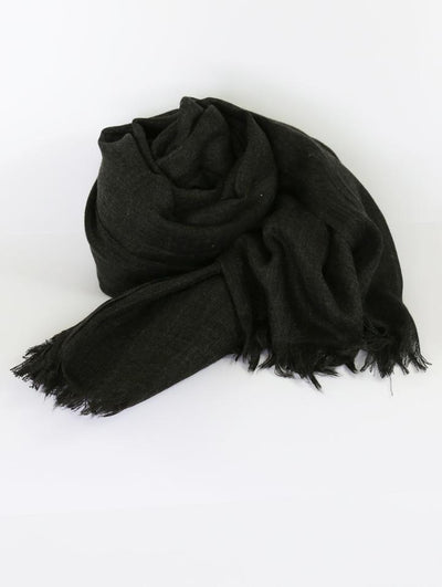 Womens Bamboo Scarf - Charcoal