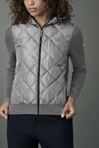 Womens HyBridge Quilted Knit Hoody Classic Disc