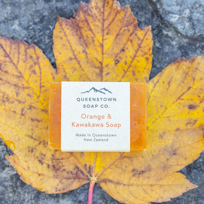 Handmade Soap - Orange and Kawakawa